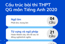 Định hướng ôn luyện trọng tâm môn Tiếng Anh theo đề minh họa THPT Quốc gia 2020