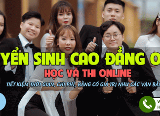 Thông báo Tuyển sinh Cao đẳng Trực Tuyến đợt 2 năm 2020