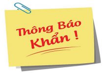 THÔNG BÁO CHO SINH VIÊN HỆ CAO ĐẲNG NGHỈ HỌC TỪ 01/02/2021